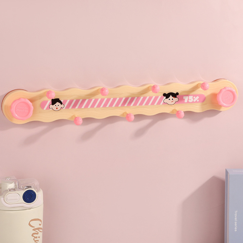 ドーパミンかわいい吸盤ドアバックフックポータブルパンチフリーフック家庭用強力な耐荷重コートフック|undefined
