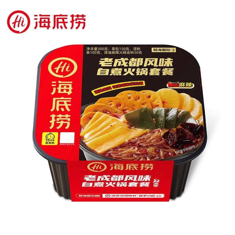 Haidilao 자체 가열 냄비 Laochengdu 맛 300g
