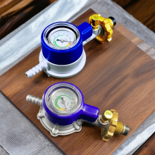 铭鸿家用液化气煤气罐钢瓶低压带表防爆减压阀燃气阀调压器阀门