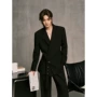 小众春秋垫肩礼服外套