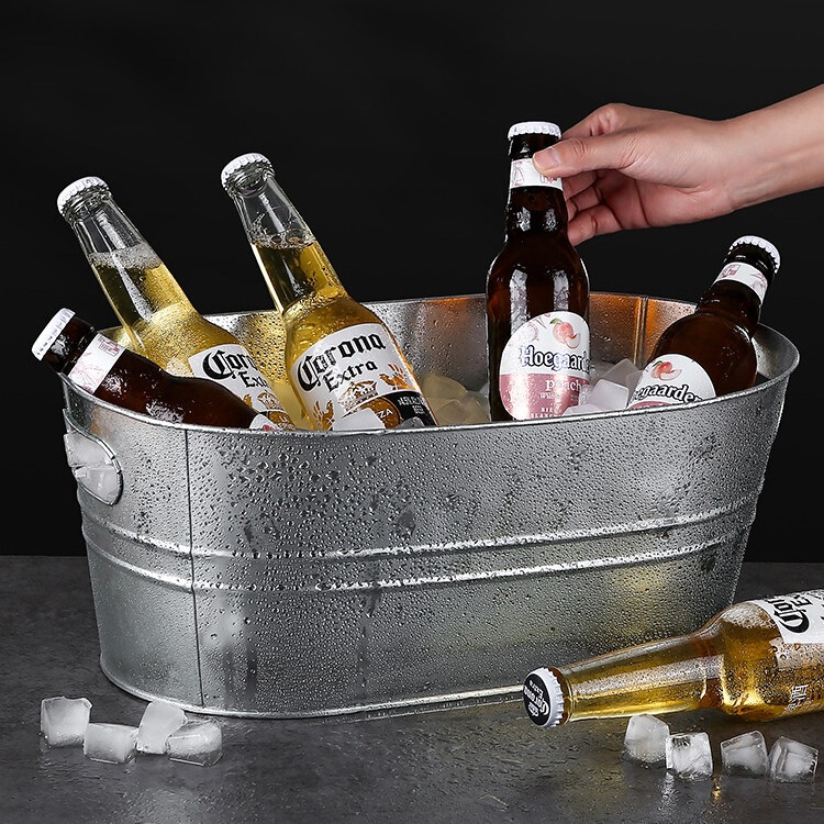 Large Capacity Beer Ice Bucket for Home Use, Ice Bucket for Stalls, Trendy Bar Ice Bucket for Chilling Red Wine, Drinks, and Champagne Large Capacity Beer Ice Bucket for Home Use, Ice Bucket for Stalls, Trendy Bar Ice Bucket for Chilling Red Wine, Drinks, and Champagne