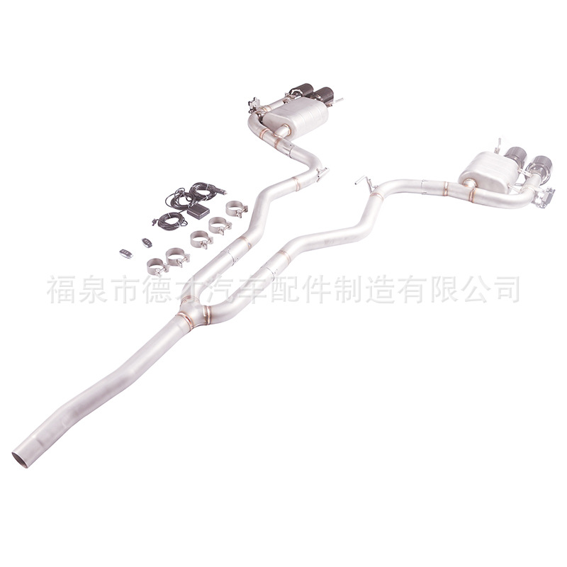 Suitable for Ford Mustang 2.3T2015-2021 to modify GFC exhaust pipe to modify sound wave exhaust system