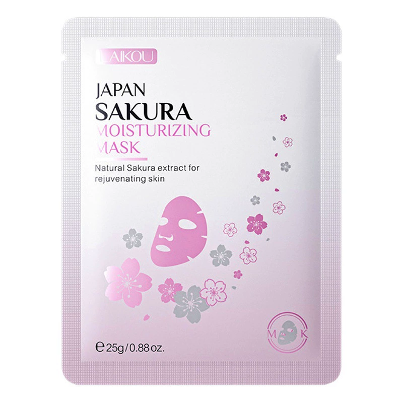 Фабрика оптовая продажа трансграничная LAIKOU вишневый цвет увлажняющая маска 25 г увлажняющая увлажняющая кожа увлажняющая