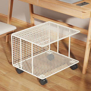 Wholesale Printer Storage Rack Bracket Office Desktop Computer Storage Table Small Shelf Table