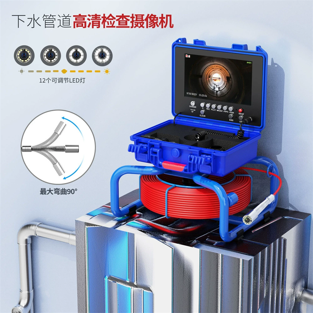 Камера для канализации от производителя, промышленный эндоскоп для проверки труб, обслуживание и позиционирование, муниципальная высокочёткая камера