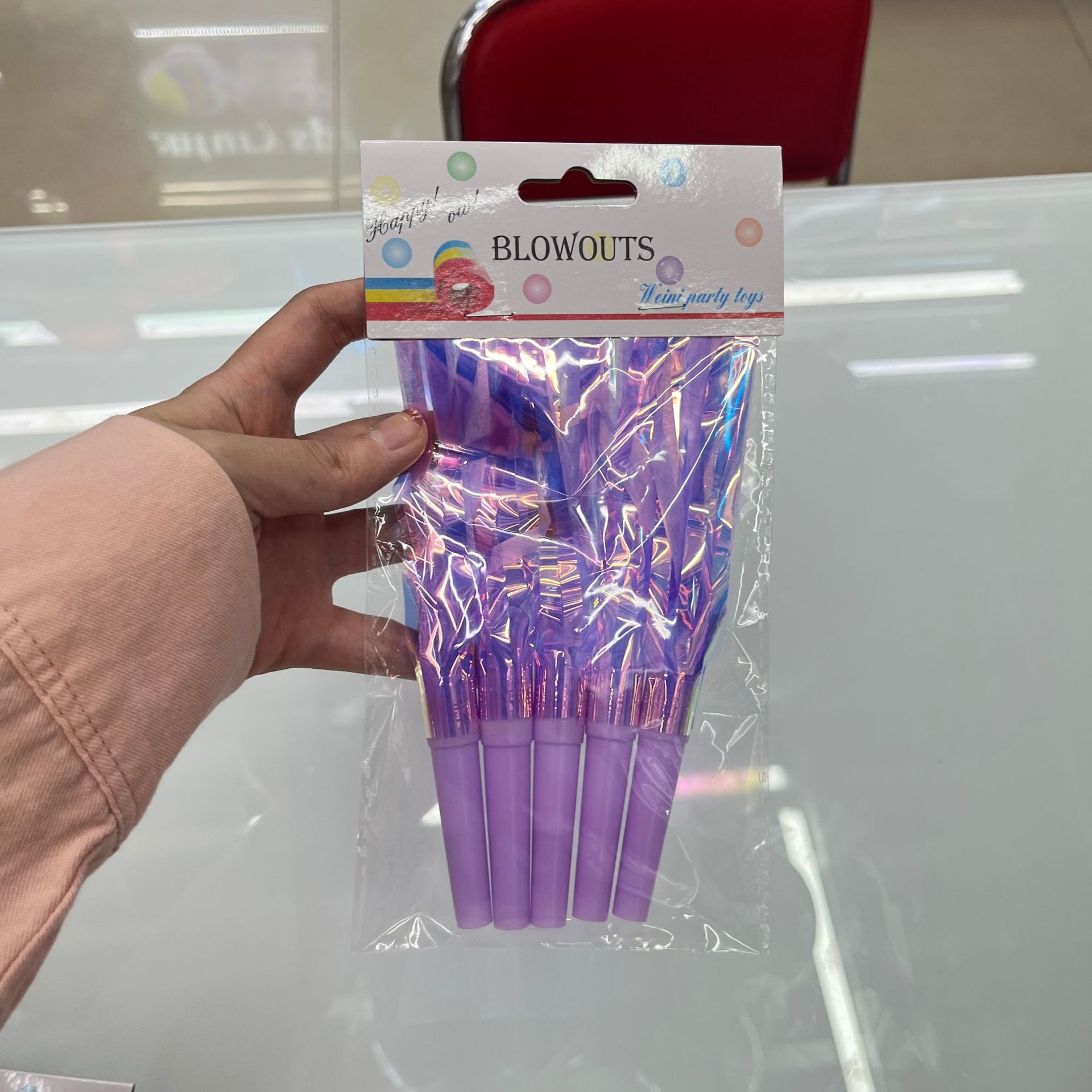 6 paquetes de borlas de colores que soplan dragón silbato de juguete para niños suministros para fiestas navideñas accesorios de vítores lluvia que sopla dragón