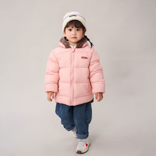 New children's cashmere cotton jacket for boys, children's down cotton coat for girls, baby padded children's clothing outerwear, wholesale