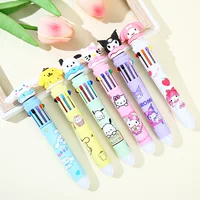 Creative cute multicoloured high quality ballpoint pen for students, with little bears