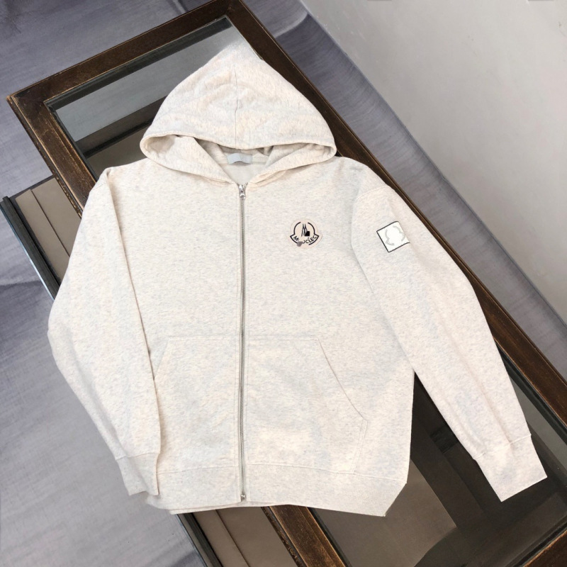 2026 New Model Original Moncler Men's Hooded Sweatshirt Zip-Up Embroidered Long-Sleeve Terry Sweatshirt for Men 2026 New Model Original Moncler Men's Hooded Sweatshirt Zip-Up Embroidered Long-Sleeve Terry Sweatshirt for Men