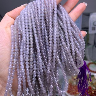 Hetian Jade Yanzi 108 Beads Round Beads Necklace Lanyard 4mm Jade Pendant Bracelet Bracelet Accessories