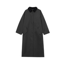 风衣外套女2025新款春秋中长款小个子英伦风百搭学生小众大衣