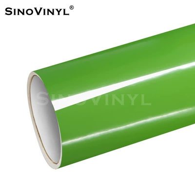 Automotive Film: Car Film Color-Changing Construction Interior - 152-18m-highlight-grass-green