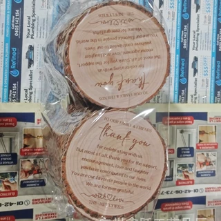 定制铜版纸软木杯垫 亚马逊爆款日用品 圆形餐垫防滑防烫茶杯垫
