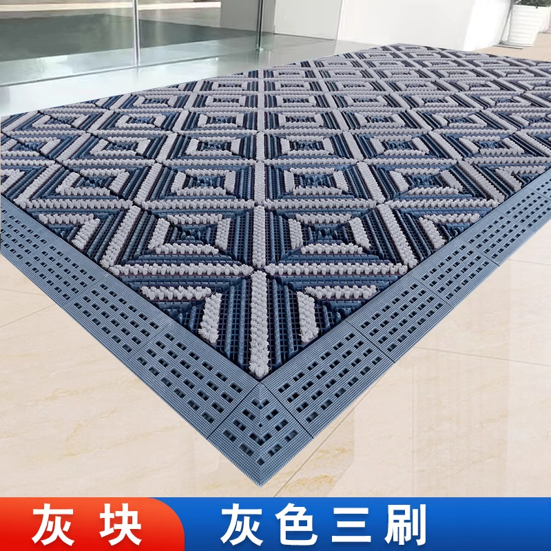 브러쉬 3개 - 그레이 블록 그레이 브러쉬