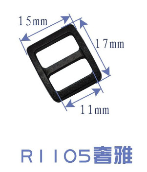 Accesorios del bolso boca hebilla mochila cinta japonesa hebilla ajustable plástico hebilla de dos bloques de plástico mochila ajuste de la correa image 8