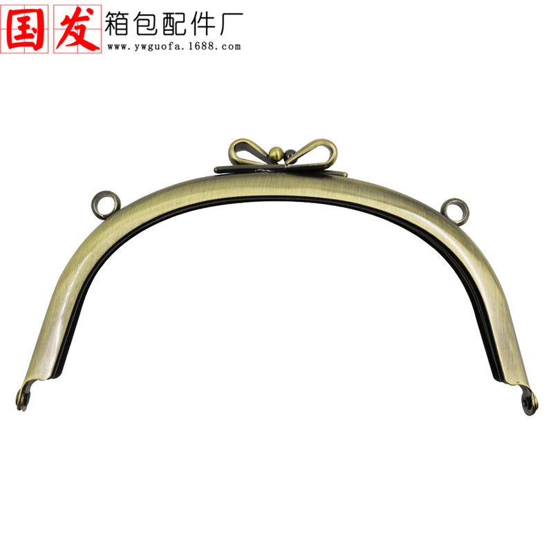 [Nuevo producto] 16,5 cm de superficie curva lisa sin agujeros de arco de oro con agujeros de tornillo