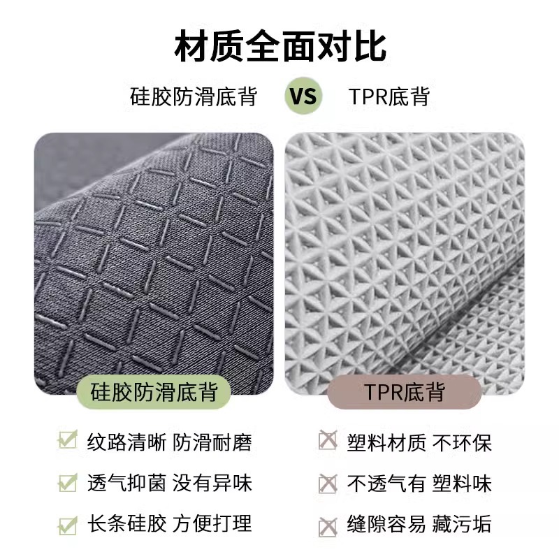 2025 nuevo piso de protección de la sala de estar doméstica almohadilla de piso de silla giratoria silenciosa almohadilla de asiento de estudio especial