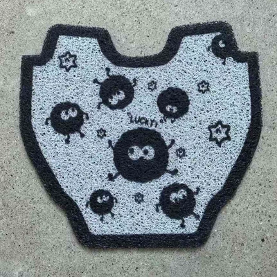 Decoration Collection, Electric vehicle foot mat - coal-briquettes-no9-cz90