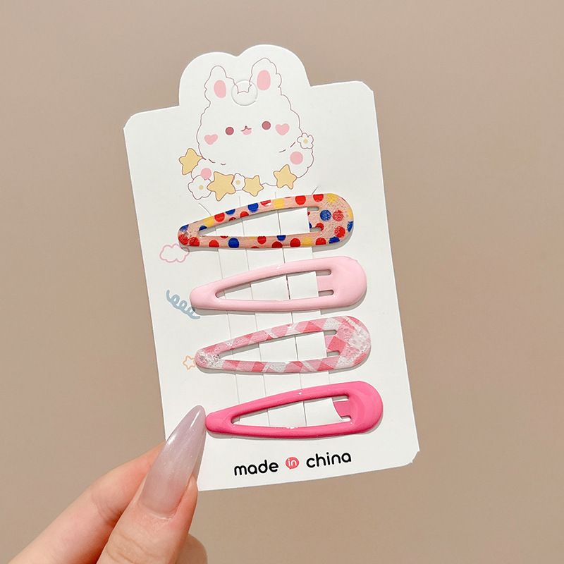 Horquilla de estrella colorida de dopamina, accesorio para el cabello para niños, horquilla con clip de flequillo lateral bonito para niñas, adorno para el cabello con clip BB.