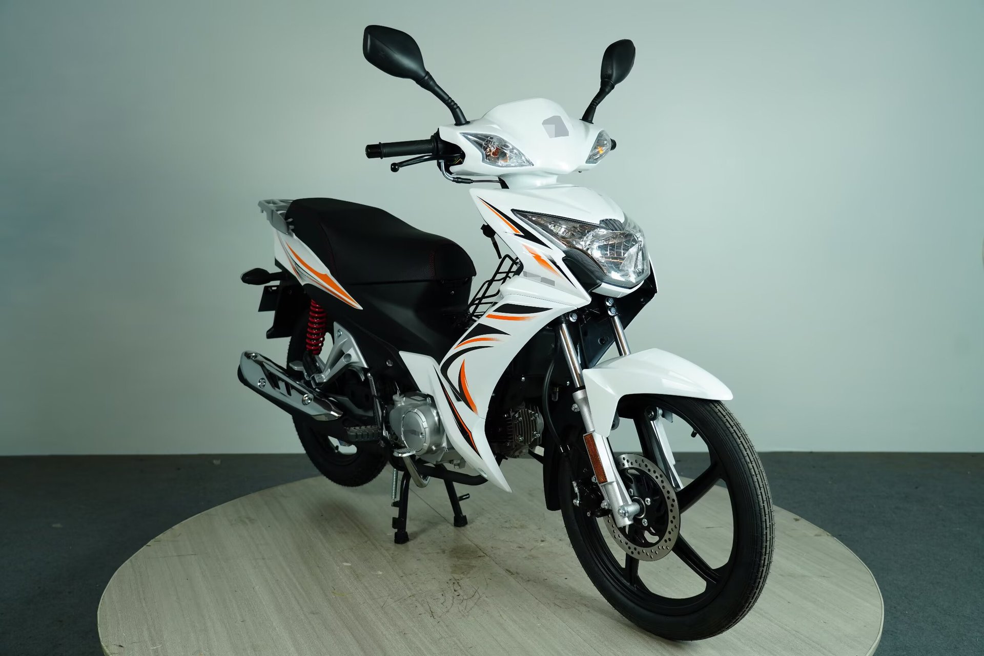 Cross-Border Kavaki Two-Wheeled Fuel-Powered Motorcycle, Vintage Underbone Motorcycle, Kawasaki Fuel-Efficient Two-Wheeler