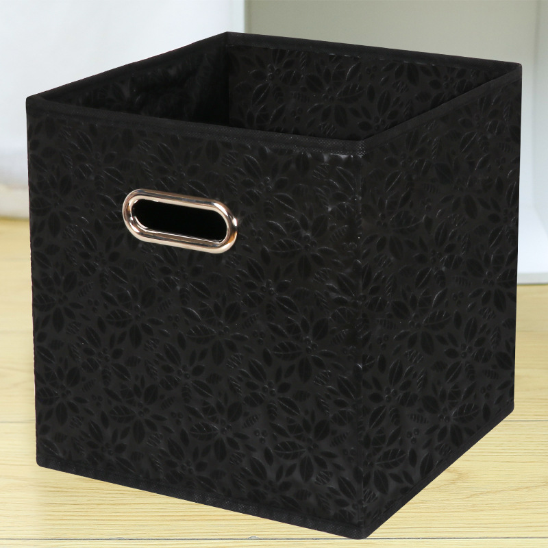 Amazon descubierto caja de almacenamiento de juguete cesta plegable caja de almacenamiento cajón armario caja de almacenamiento al por mayor