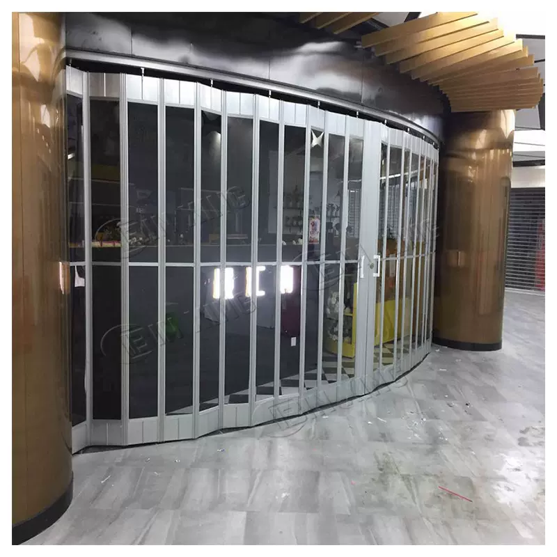 铝合金商铺推拉拉门办公室隔断门深圳批发手动推拉门现代简约