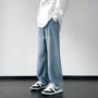 美式直筒春季宽松直筒裤