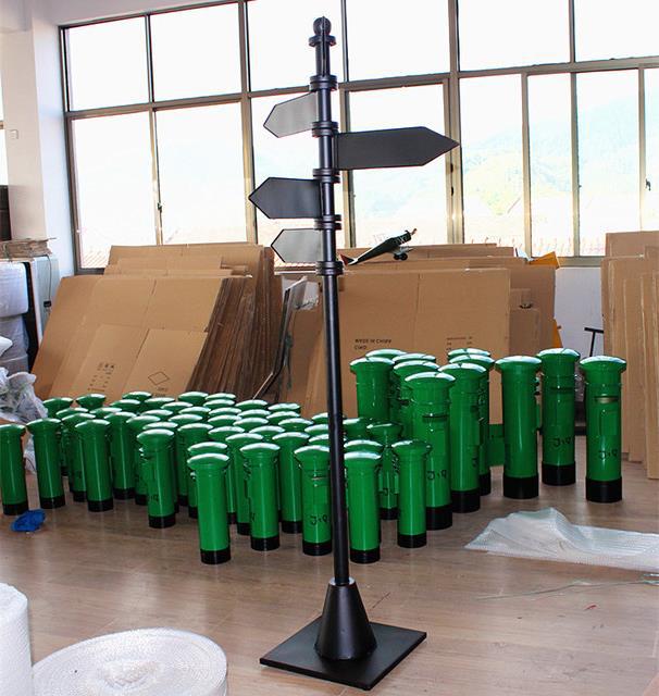 铁艺导向牌指示牌小区景区指引导视牌标牌定制户外广场路标装饰