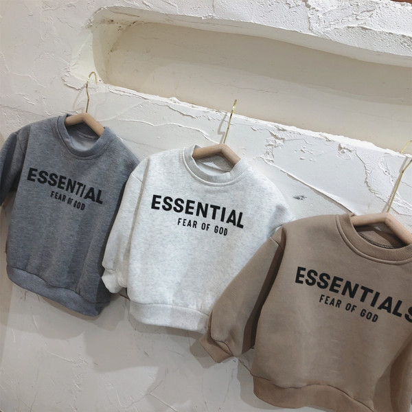 Children's three dimensional sweatshirt for boys with letters