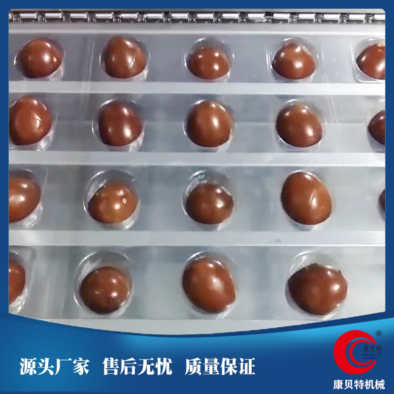 卤蛋真空包装机 商用520型休闲食品连续式拉伸膜真空包装机