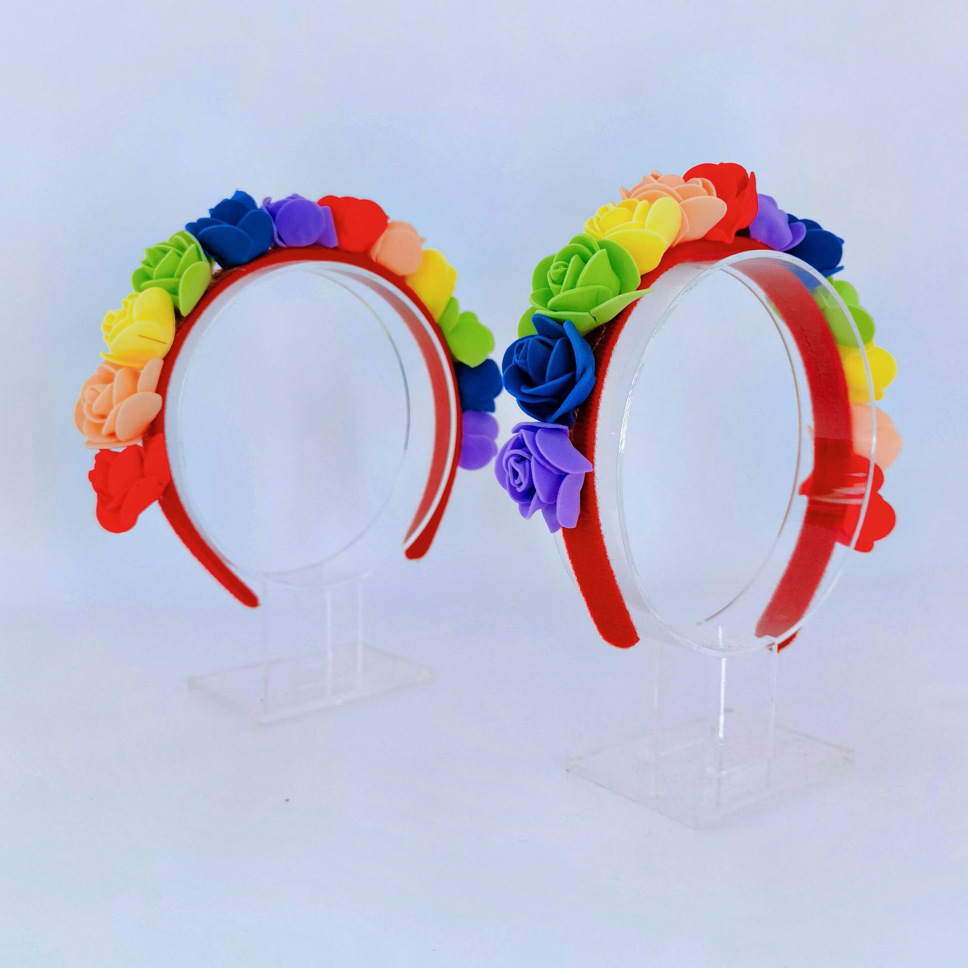 Cute Floral Plastic Casual Daily Hair Band display picture 2