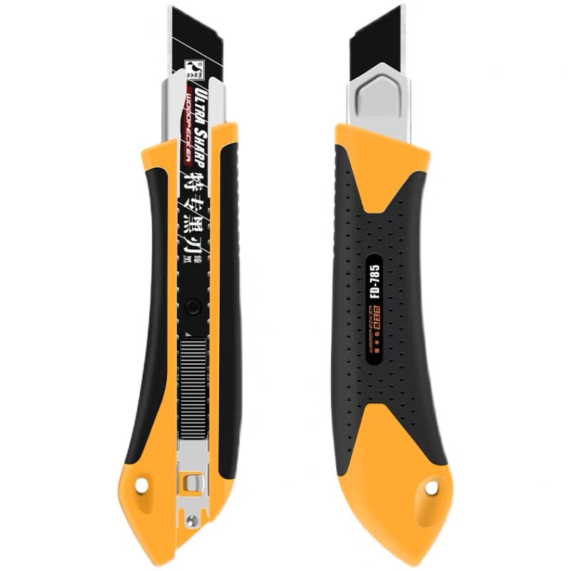 Woodpecker FD - 785 cuchillo de papel pintado cuchillo industrial cuchillo de corte cuchillo de papel pintado cuchillo de 18 mm cuchillo de papel pintado