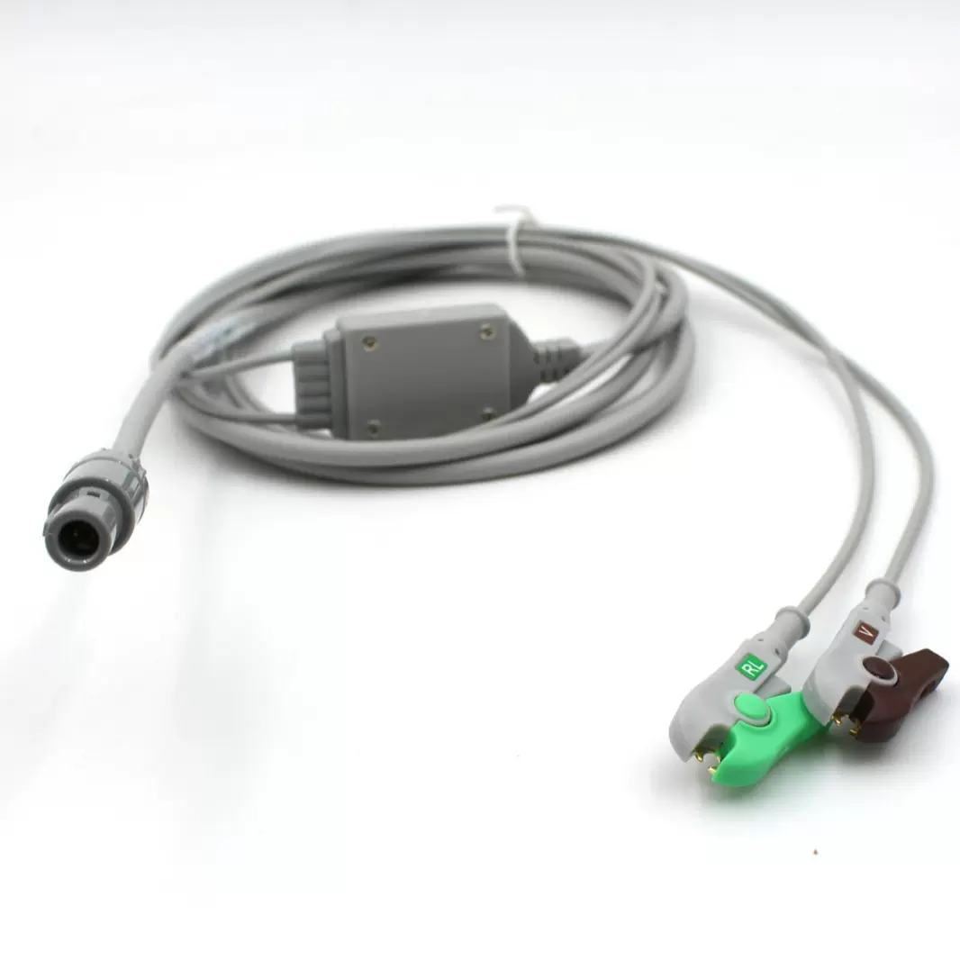 适用于渡康经颅磁线耳后电极线NK-IA02C夹子电疗乳突穴生物电IB04