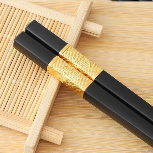 Manufacturer-approved chopsticks, alloy chopsticks, household high-end hotel tableware, non-slip, high temperature resistant chopsticks, sterilized chopsticks