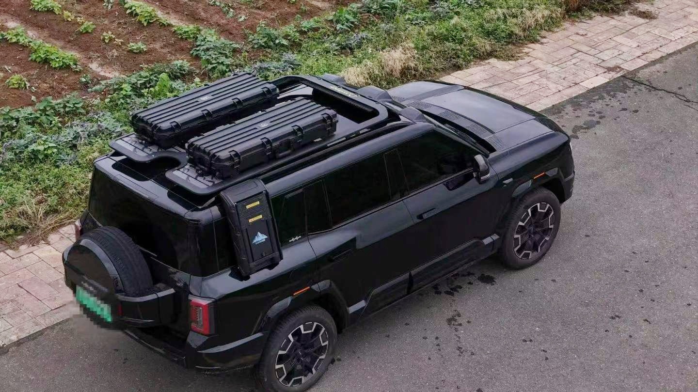 Equation Leopard 8 Roof Rack, Roof Box, Climbing Ladder, Original Outdoor Off-Road Vehicle Modified Roof Platform