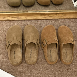 厚底拖鞋;女式皮靴;女式棉鞋