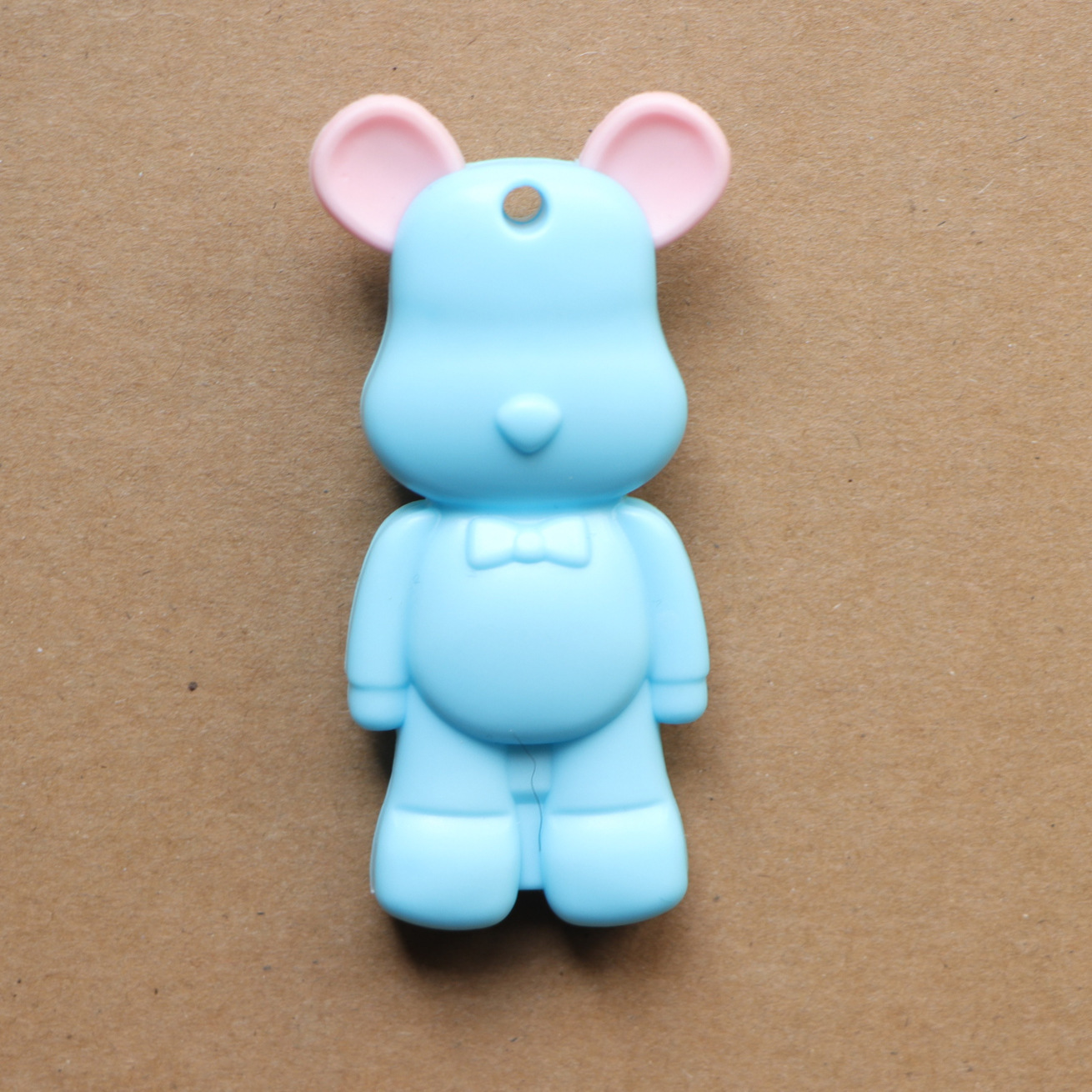 Violento oso cuchillo artístico lindo color caramelo dibujos animados creativo lindo pequeño cuchillo mini cortador de papel papelería hecha a mano estudiantes