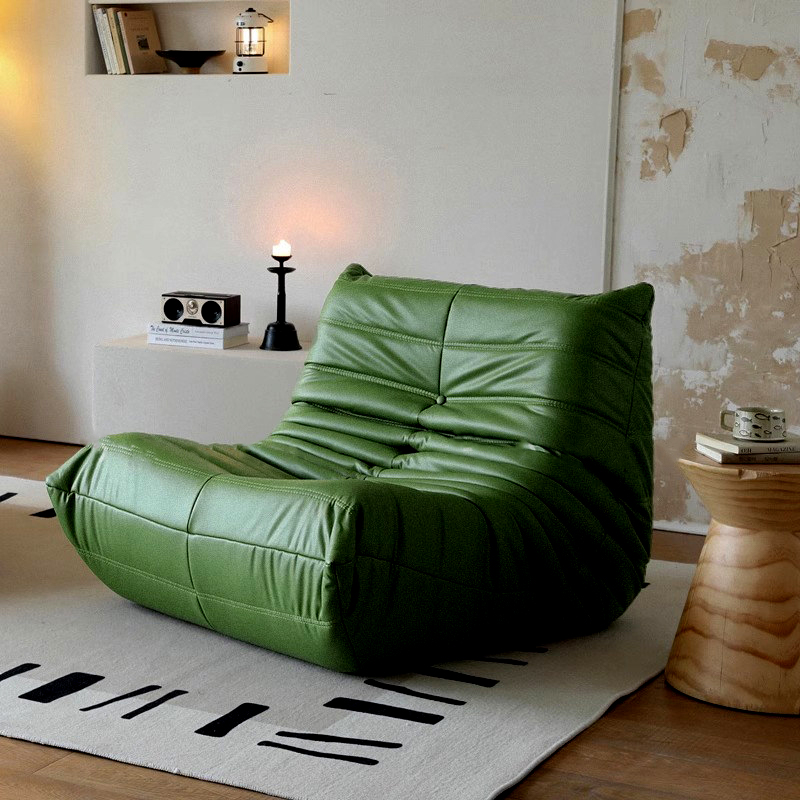 Caterpillar slumber sofá sillón dormitorio ocio individual red slumber silla de ocio balcón sala de estar tatami