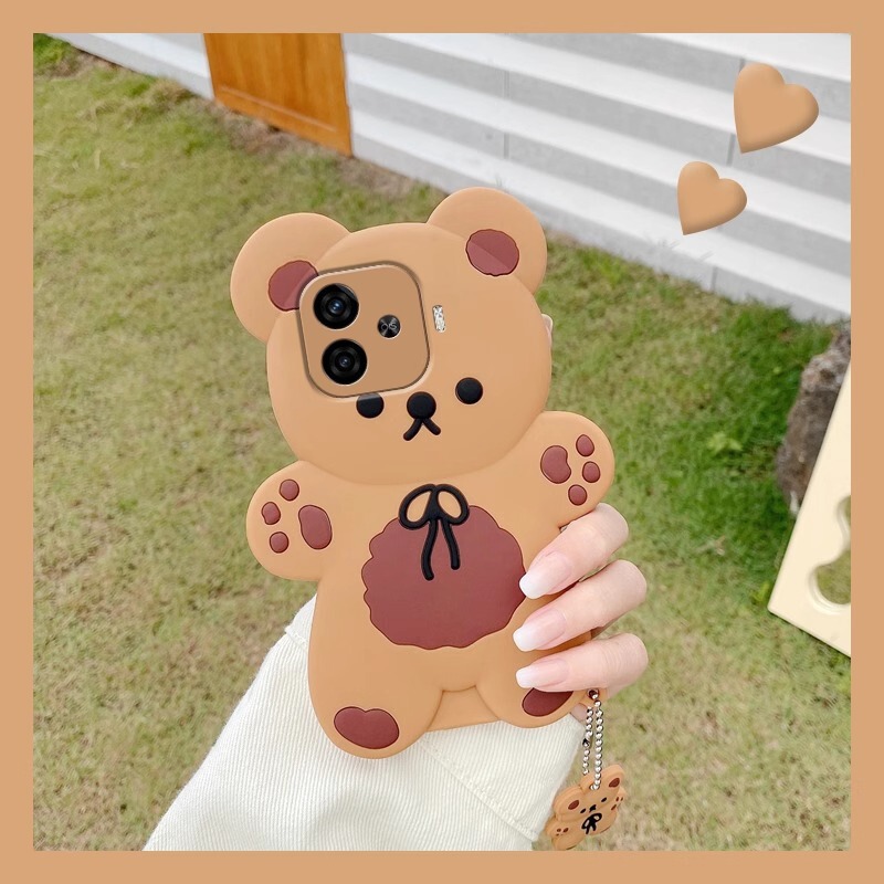 Bow-Tie Bear Suitable for Huawei Honor Cw40 Mobile Phone Case Mate60Pro Cartoon Cross-Border Wholesale Cute and Fun Bow-Tie Bear Suitable for Huawei Honor Cw40 Mobile Phone Case Mate60Pro Cartoon Cross-Border Wholesale Cute and Fun