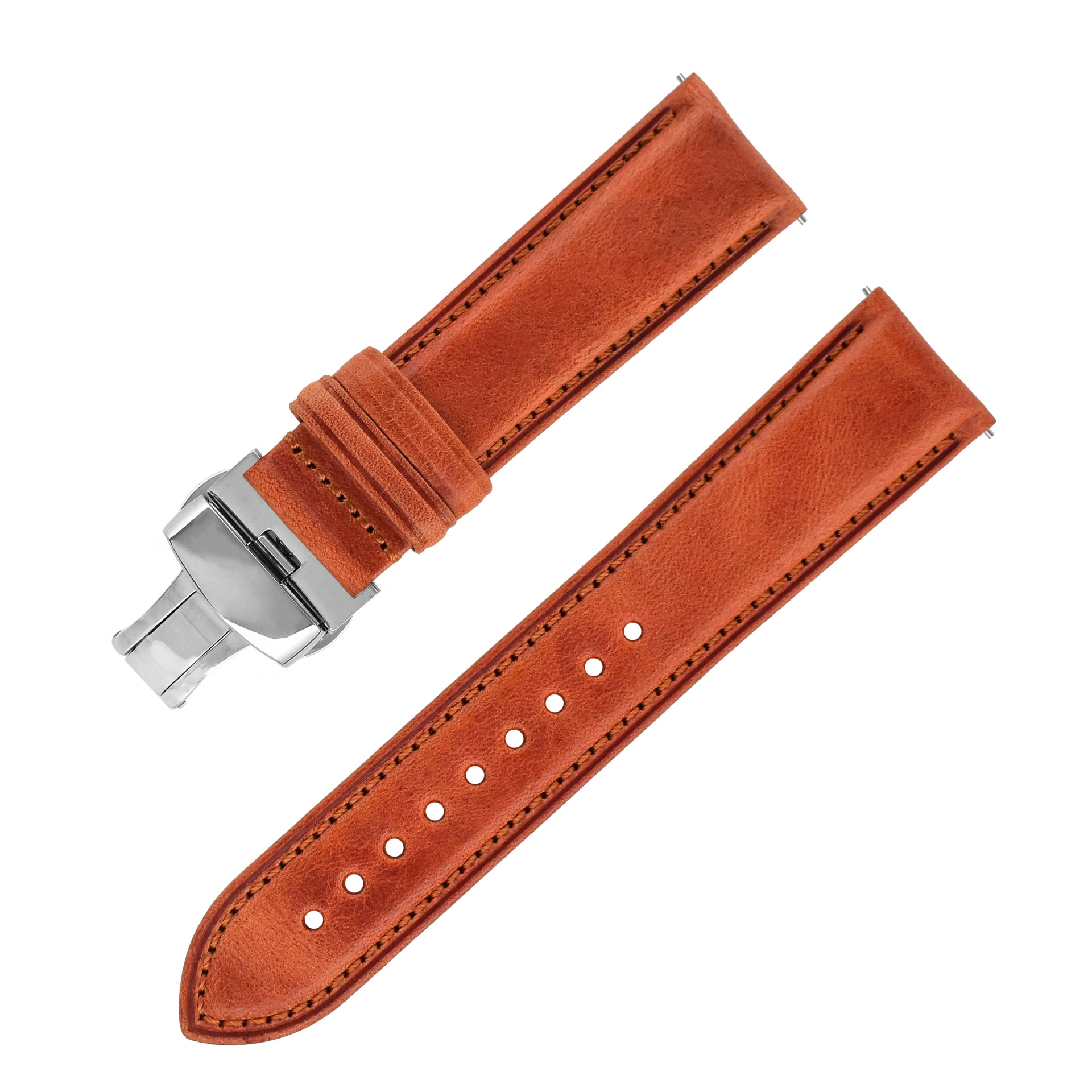 Кожаный элитный ремешок для часов, коровья кожа, Genuine leather