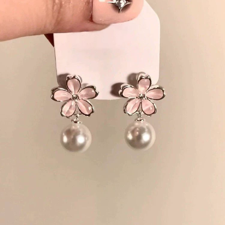 earrings korean style metal set — simple elegant designs, lightweight 0.006 kg