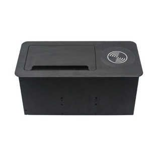 Integrated socket desk with wireless charging function Wireless charging receiving equipment manufacturer Zhonghui