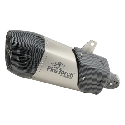 Fire Torch Is Suitable for Motorcycle Kove Kove 800X Rear Exhaust Pipe and Front Link Section for 23-26 Models (Exhaust pipe) - tail-section-style-one