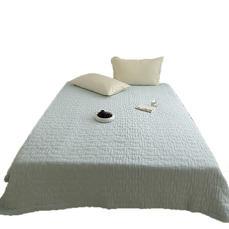 Edredón de verano de gasa de algodón de clase A dormitorio doméstico edredón fresco de verano individual y doble edredón de aire acondicionado edredón lavable a máquina de verano edredón núcleo