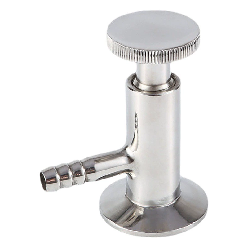 Быстросъемный клапан для отбора проб из нержавеющей стали санитарный Т-образный быстросъемный клапан для отбора проб Патрон из нержавеющей стали 304 быстросъемный клапан для отбора проб