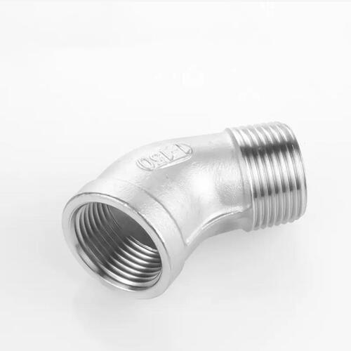 304 stainless steel 45° degree internal and external wire elbow internal and external thread thread buckle elbow water pipe gas joint accessories