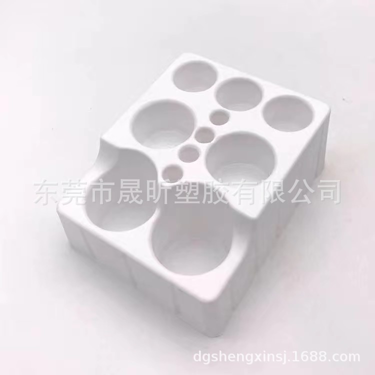 白色一次性PVC医用内托 PVC药品放置托盘  吸塑制品