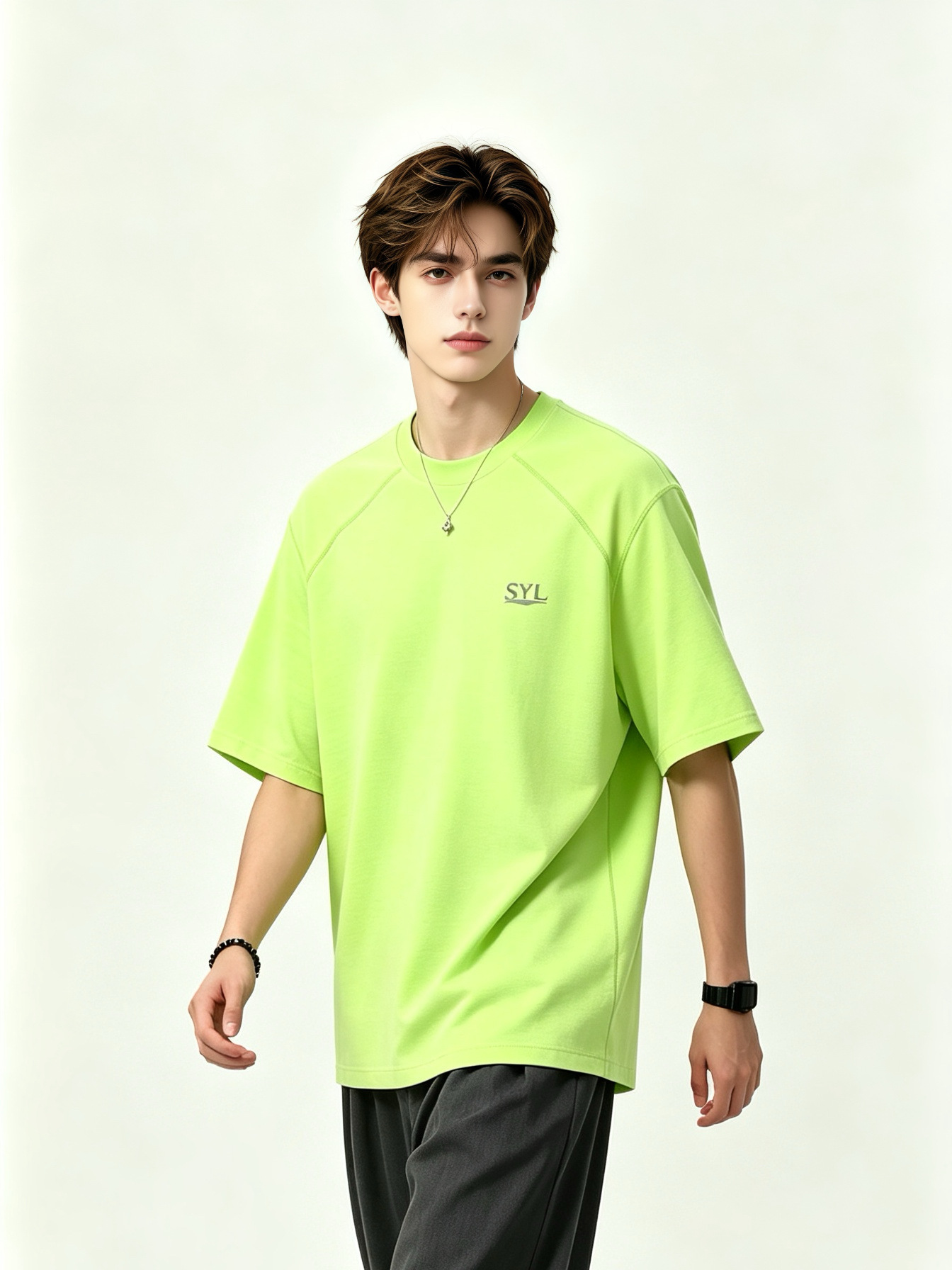 Playera Deportiva de Secado Rápido para Hombre Poliéster y Licra Secado rápido, Transpirable para senderismo y deportes