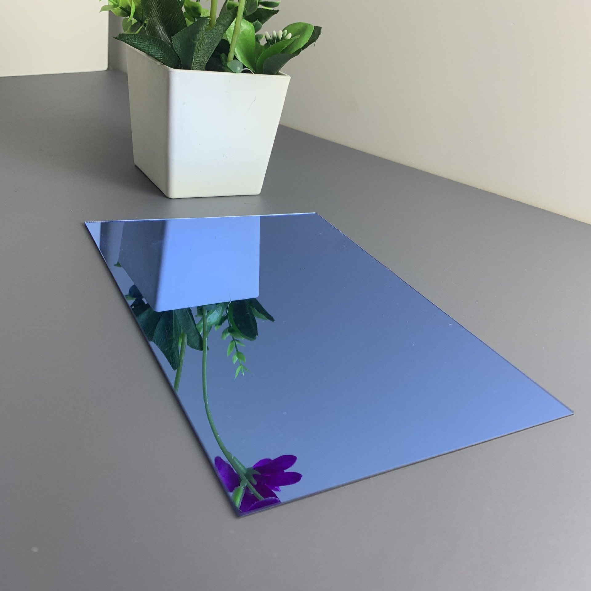 真空电镀亚克力颜色镜PMMA亚克力板镜面墙贴镜面板防静电镜面PS