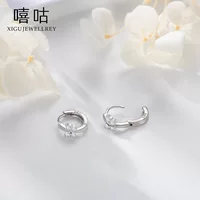 Hee Goo E0364 S925 Серебряная маленькая свежая Бабочка Пряжка для ушей мода сладкий темперамент серьги с бриллиантами Женские